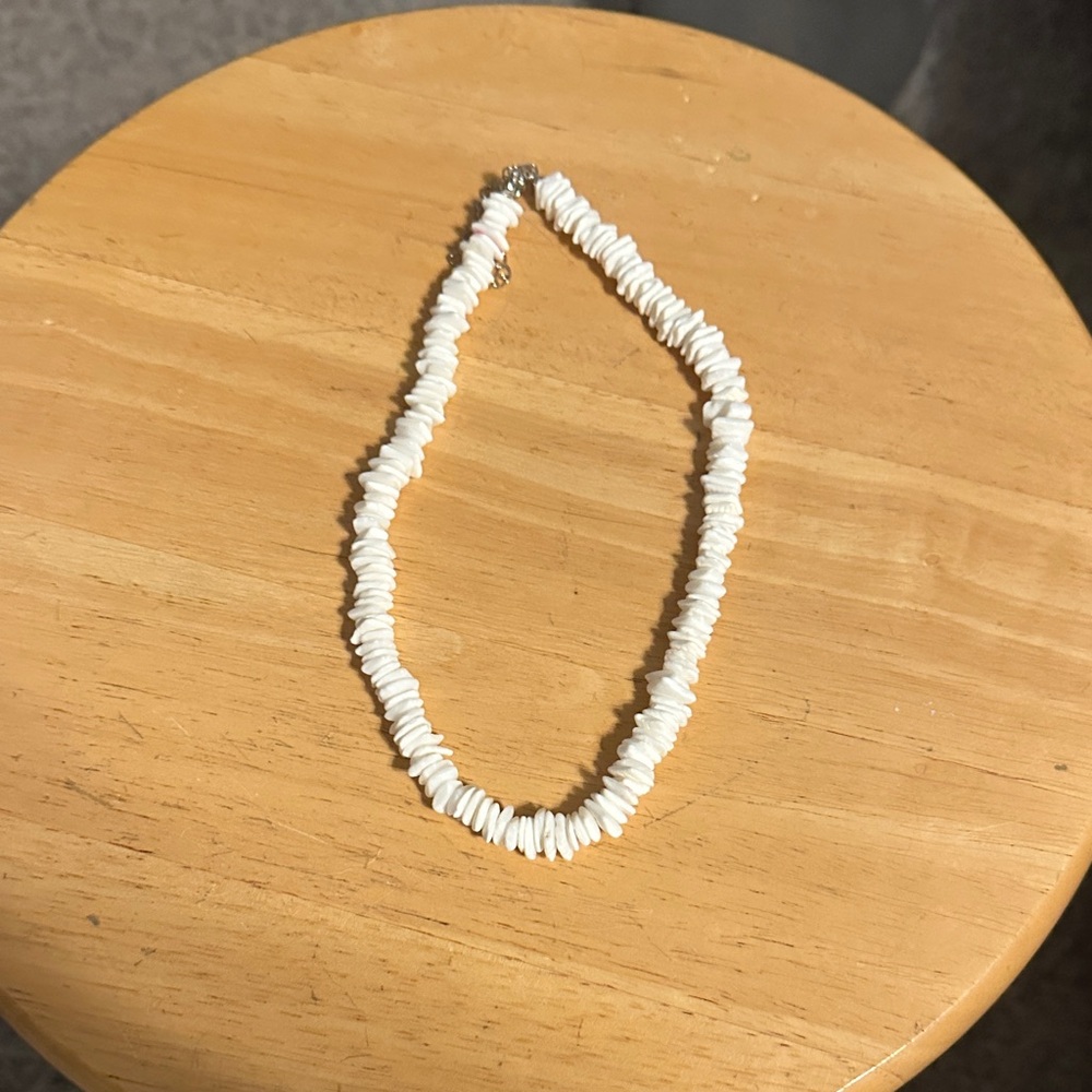 Elegant White Shell Necklace
